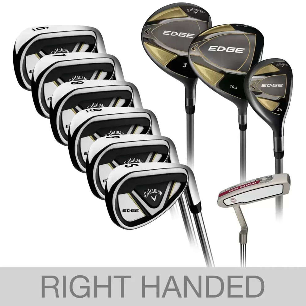 Callaway Edge Golf Set 10 Piece Steel - Right Handed