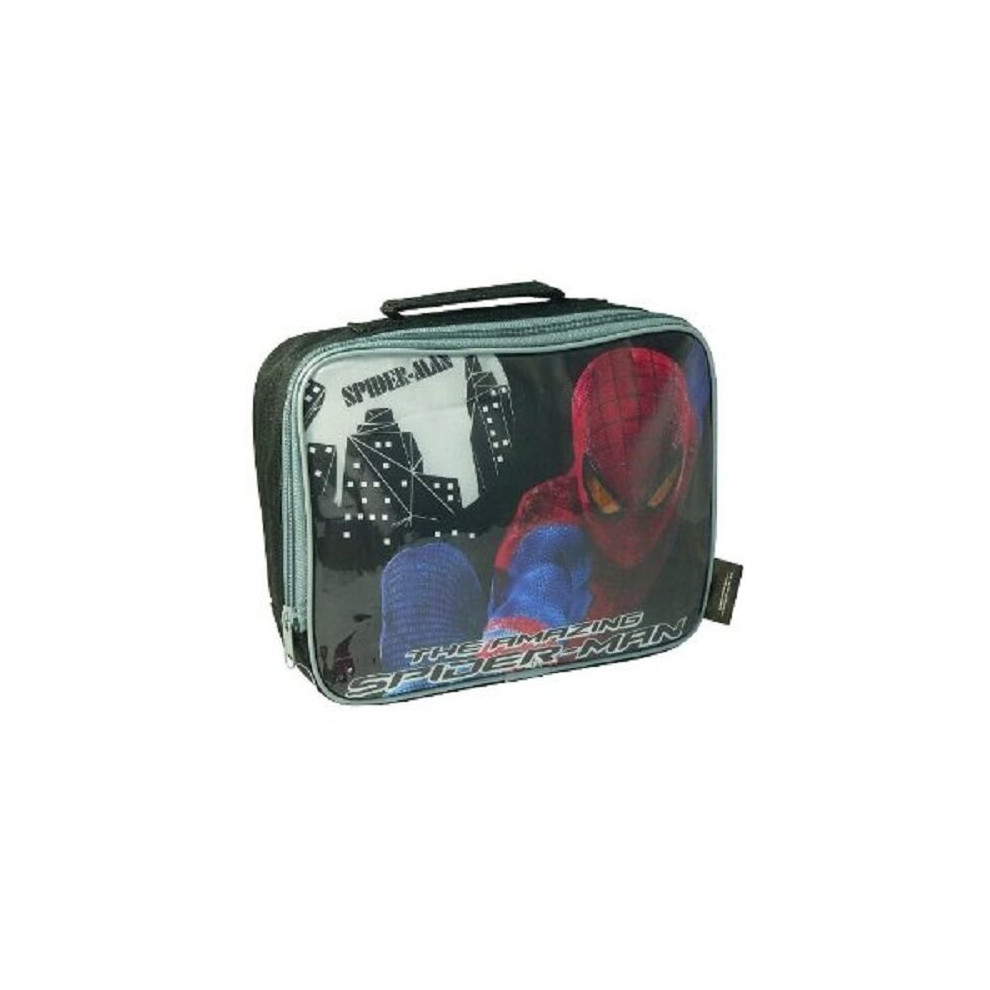 Amazing Spider Man School Lunch Bag With Hand Carry Strap