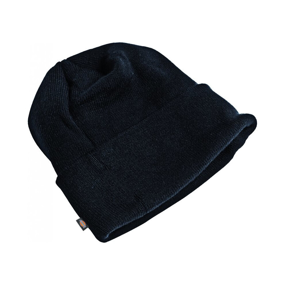 Dickies Stylish 3M Thinsulate Beanie Black Unisex Thermal Hat Knitted One Size