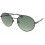 Ted Baker TED BAKER Sunglasses WARNER Black/ Green Gradient Round Lens 1531 001 1