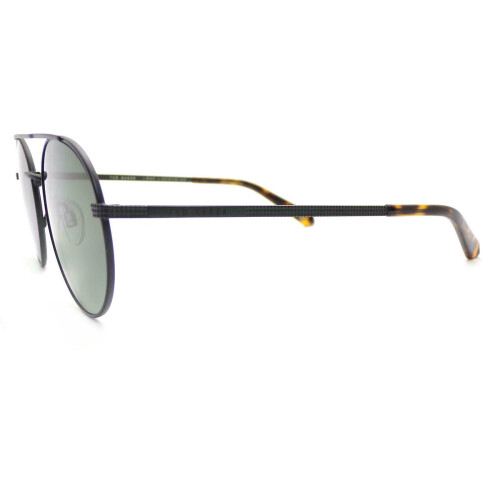Ted Baker TED BAKER Sunglasses WARNER Black/ Green Gradient Round Lens 1531 001 1