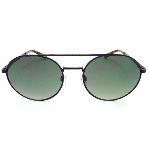 Ted Baker TED BAKER Sunglasses WARNER Black/ Green Gradient Round Lens 1531 001 2