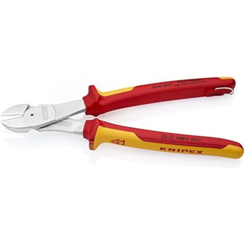 Knipex KNIPEX High Leverage Diagonal Cutter 1000V-insulated (250 mm) 74 06 250 T 1