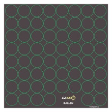 EZ See Adhesive Pasters, Black, 6-In., 360-Ct. -15250