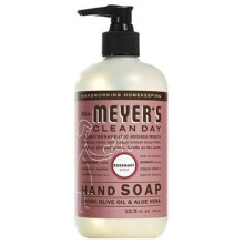 MRS. MEYER'S CLEAN DAY Hand Soap, Med Eteriska Oljor, Biologisk Formel, Rosmarin, 12.5 fl. oz