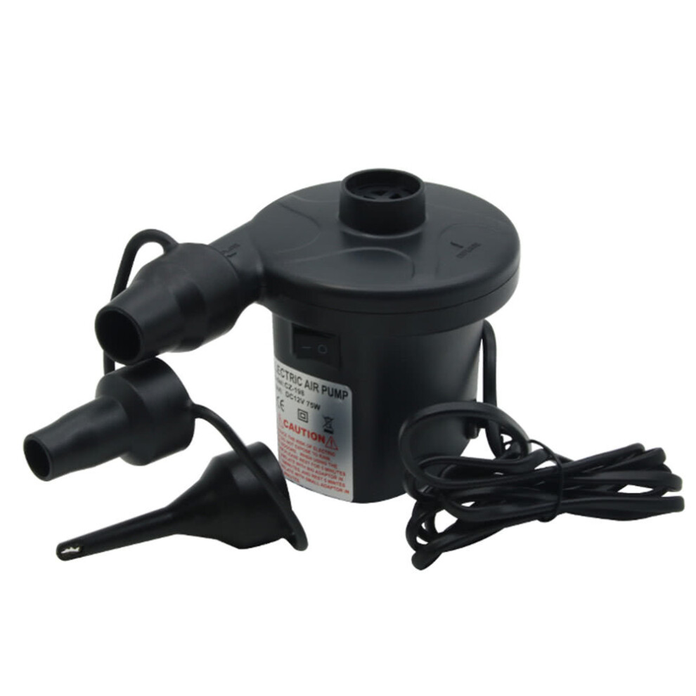Portable Air Pump 12V Electric Multifunctional for Inflatables Mattress Raft Bed