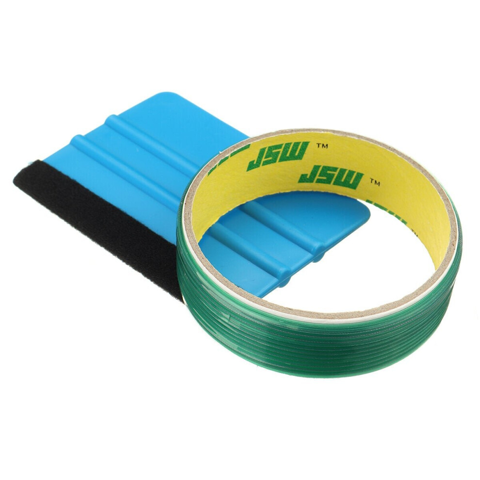 (15M) 5/10/15/50M Finish Line Tape Wrapping Vinyl Films Decals Rolls Wrap Tape Green 3654659363596