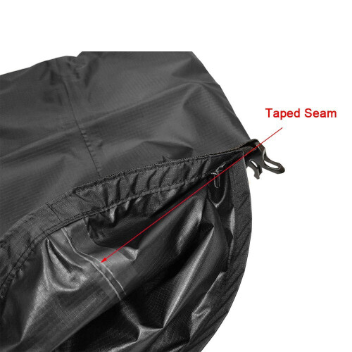 (Black) 6 PCS Outdoor Waterproof Bag Dry Sack 2