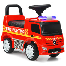 Kids Ride On Push Car Licensed Mercedes Benz Scooter w/ Storage