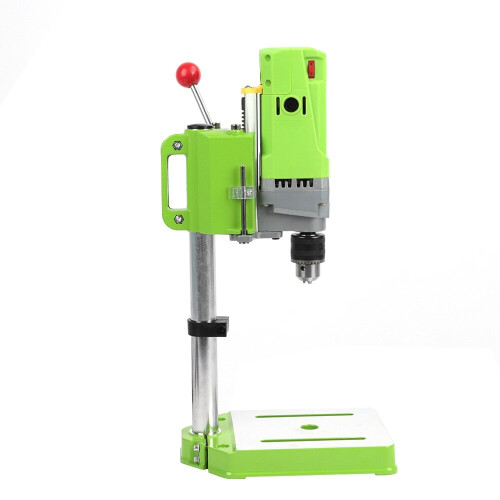 710w Rotary Pillar Drill 5 Speed Bench Press Drilling Table Stand 2