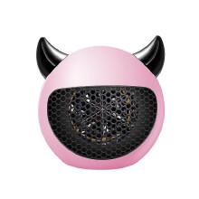 (Pink) Cartoon Mini Heater Foot Warmer Portable Desktop Heater For Office Household