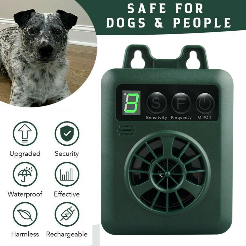 Lynker Ultrasonic Pet Dog Anti-Barking Device Bark Control Stop Silencer Tool