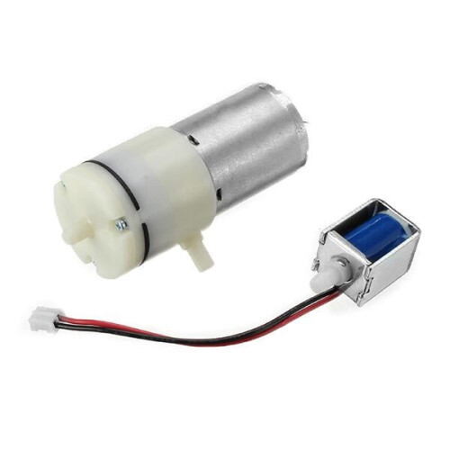 DC 3.7V Vacuum Pump Micro Air Pump with 5V Solenoid Valve 2