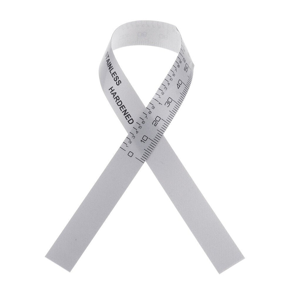 (100mm) 0-100/150/200/300/400/500 mm Metric/Inch Ruler Tape Self Adhesive Tape for Digital Caliper Replacement
