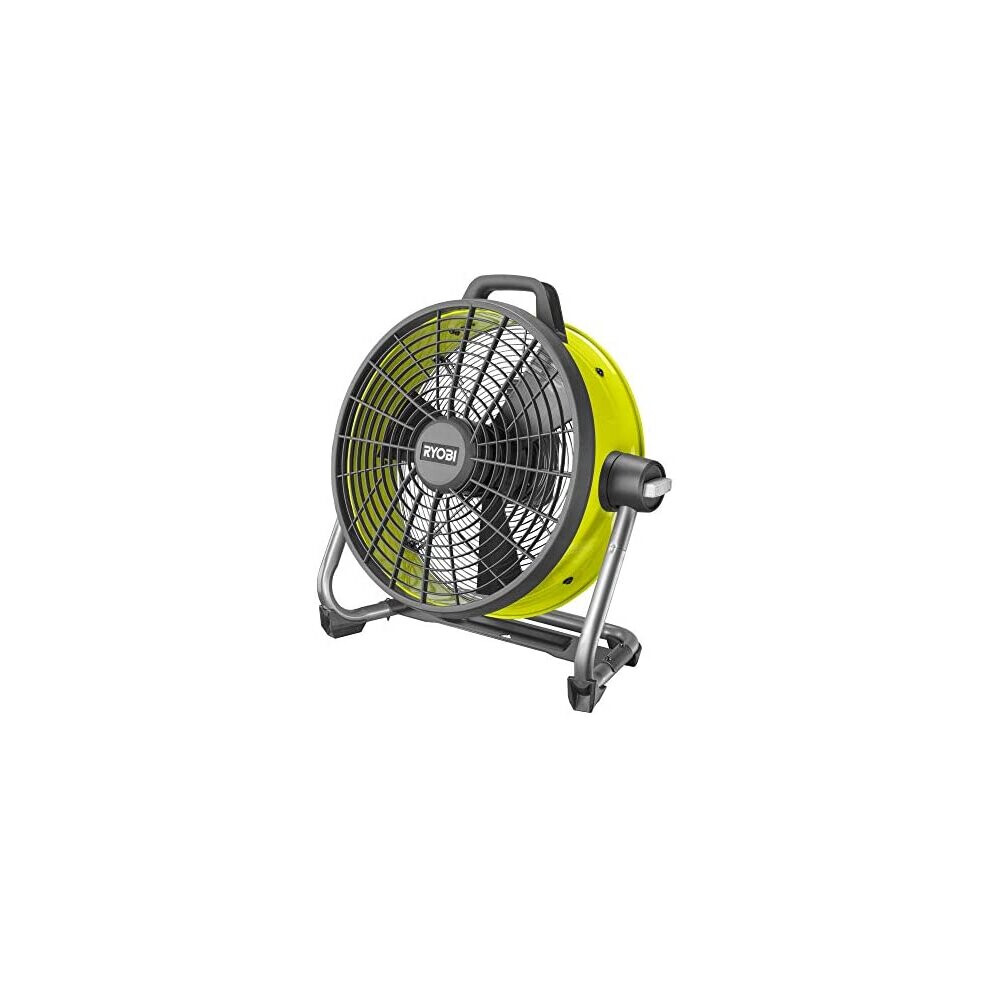 Ryobi R18F5-0 ONE+ Cordless Floor Fan (Bare Tool), 18 V , Green