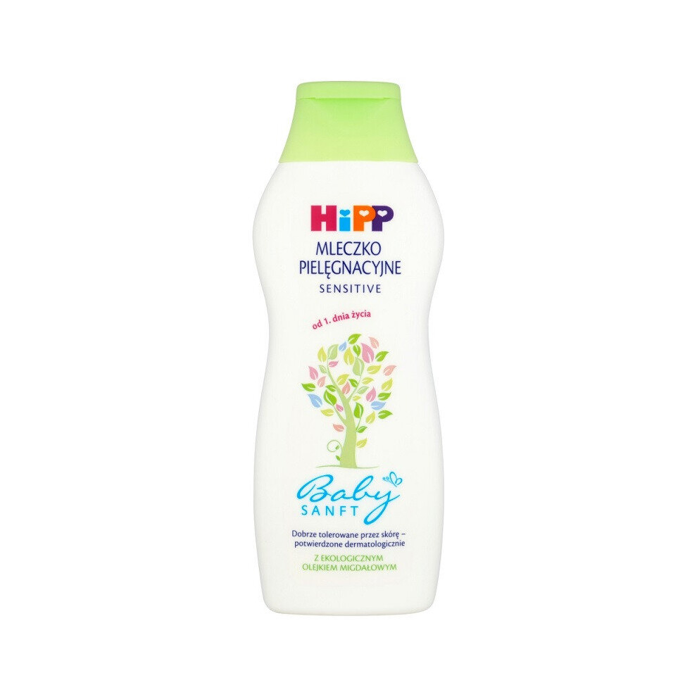 HIPP BABY Body milk sensitive 350ml Mleczko pielÄgnacyjne 350ml