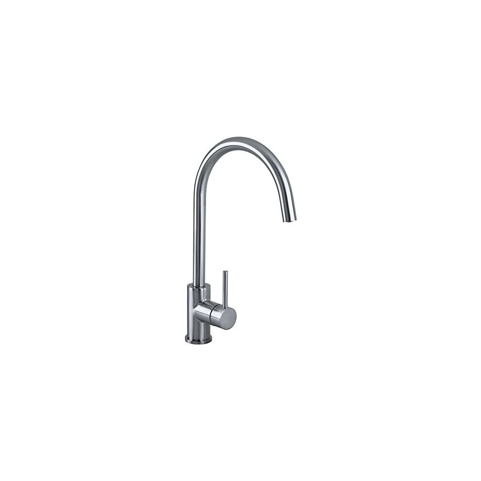 Bristan PST EFSNK BN Pistachio Easyfit Kitchen Sink Mixer Tap with Swivel Spout, Brushed Nickel