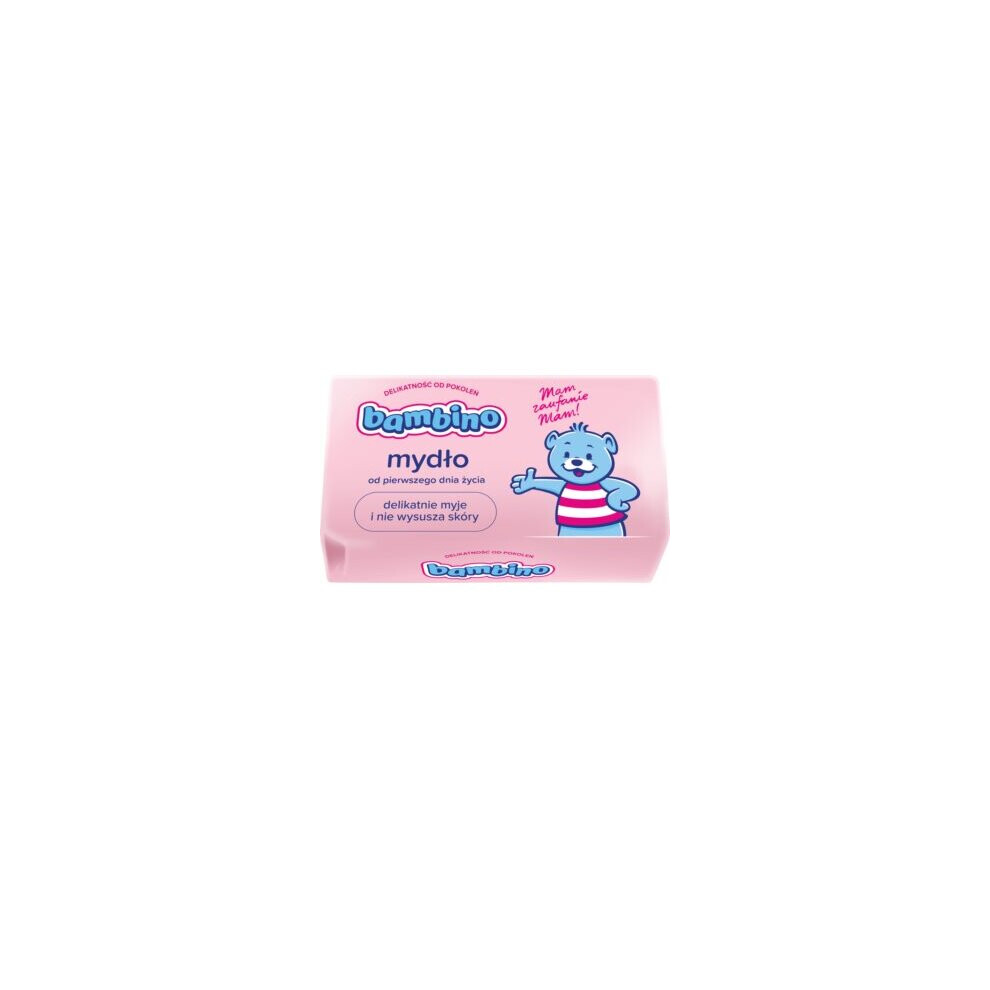 BAMBINO Baby soap with lanolin 90g Mydło z lanoliną 90 g