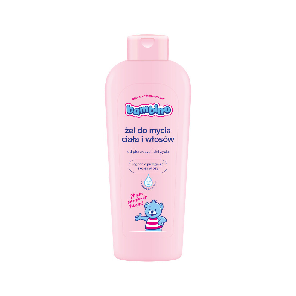 Bambino 2-In-1 Gel Washing Body&Hair Żel Do Mycia Ciała I Włosów 400Ml Nivea Polska Sp.zo.o