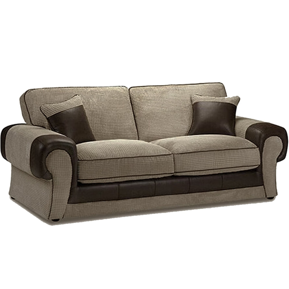 (Brown & Coffee, 2 Seater only) Chelsea 3 & 2 Seater Sofa - 2 Colours