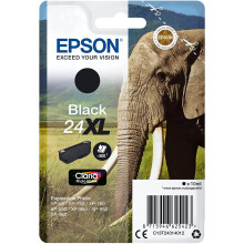 Epson 24XL Series Elephant Ink Cartridge - Black