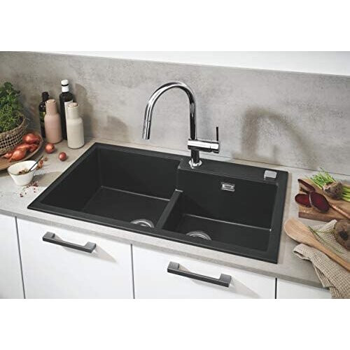 Grohe GROHE Minta | Kitchen Faucet - Single Handle Basin Mixer with Double Pull-Out Sprayer | Chrome | 32321002 2