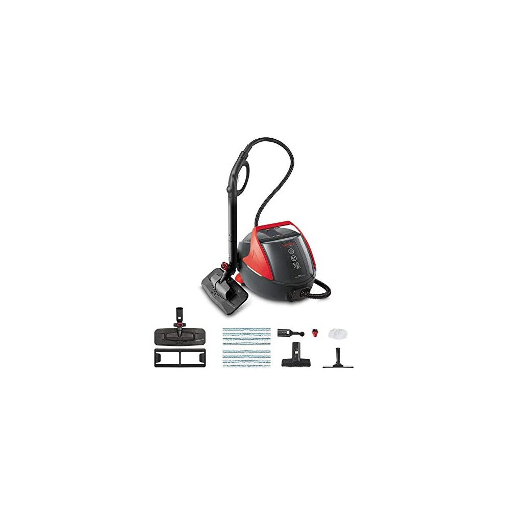 Polti Vaporetto Pro 85_Flexi Steam Cleaner, 4.5 Bar, Vaporflexi Brush, Kills And Eliminates 99.99% * Of Viruses, Germs And Bacteria, Made In Italy
