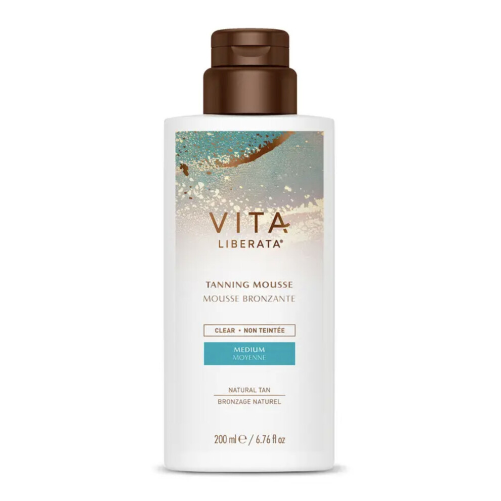 Vita Liberata Golden Clear Tanning Mousse 200Ml Medium