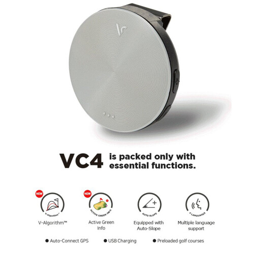 Voice Caddie VC4V  Golf GPS White 1