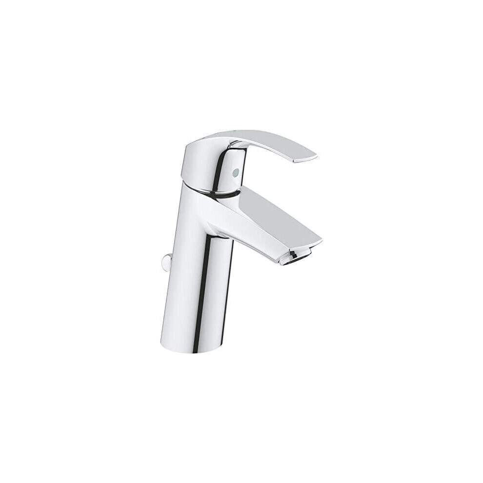 Grohe 2339310E Eurosmart Single-Lever Mixer Tap Medium Height with Energy-Saving Function