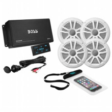 Boss Audio ASK904B.64 Channel Bluetooth Amplifier with 4 Speakers
