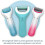 Scholl Scholl Velvet Smooth Express Pedi Crystal Diamonds Exfoliating Grain 2 Replacement Rolls 5