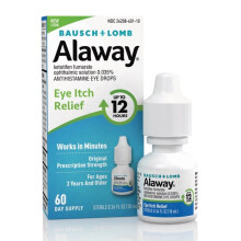 Alaway Antihistamine Eye Drops from Bausch + Lomb 0.34 FL OZ (10 mL)