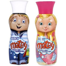 Matey Hypoallergenic Formulation Bubble and Bath Adventures Max 500ml & Molly 500ml 2 Pieces