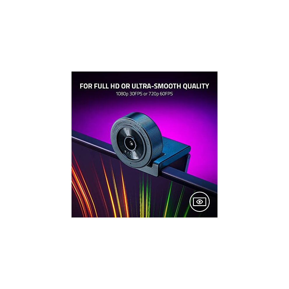 Mounting Razer Camera Razer Kiyo X - Full HD Streaming Webcam (1080p 30 FPS or 720p 60 FPS ...