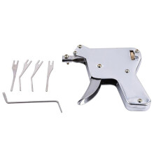 Door Opener Broken Key Remover Strong Lock Pick Pistol Set Locksmith Practice Repair Tools Kit