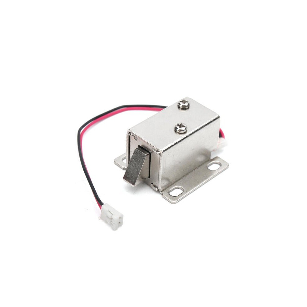 12V DC 0.34A Electronic Lock Catch Electric Release Assembly Solenoid for Door Gate Drawer