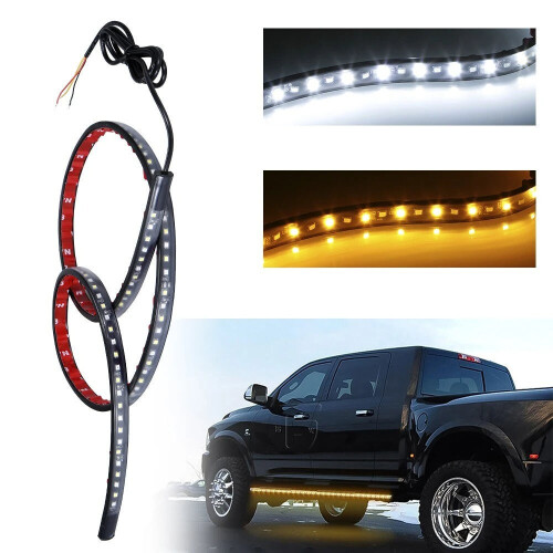 (Type 1) 2PCS 48inch Multi-Functional Truck Waterproof Light Tailgate Bar Reverse Turn Signal Running Lights 1
