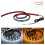 (Type 2) 2PCS 48inch Multi-Functional Truck Waterproof Light Tailgate Bar Reverse Turn Signal Running Lights 4
