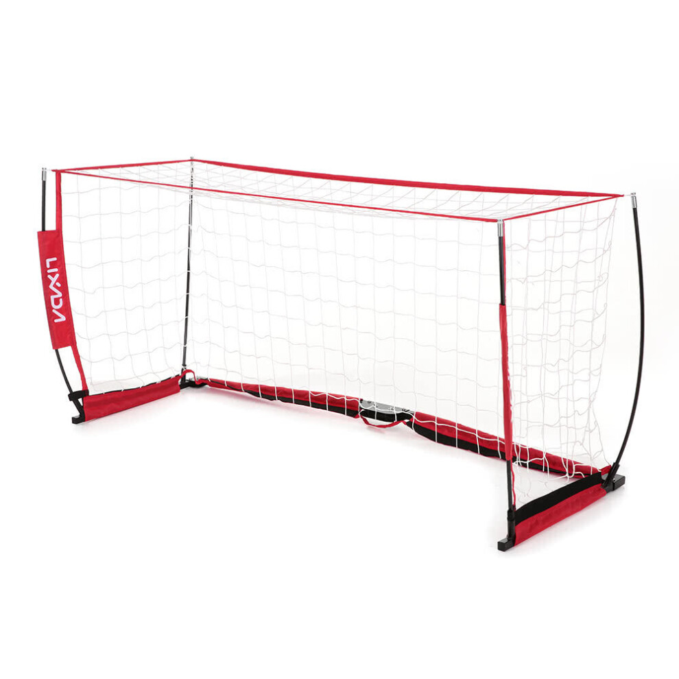 Goal Detachable Soccer Net Sturdy Frame Fiberglass Pole for Playground Backyard Training