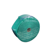 (Green) 10m Fiberglass Wrap Exhaust Heat Roll Durable Wear-Resistant Shield Tape Insulating Pipe