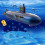 RC Mini Submarine 6 Channels Remote Control Under Water Ship Model Kids Toy 3
