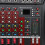 12 Channel bluetooth Live Studio Audio Mixer Mixing Console with USB XLR Input 48V Phantom 6