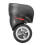 2Pcs Black Luggage Suitcase Universal Wheels Repair Replacement 7