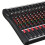12 Channel bluetooth Live Studio Audio Mixer Mixing Console with USB XLR Input 48V Phantom 3