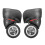 2Pcs Black Luggage Suitcase Universal Wheels Repair Replacement 3