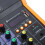 4 Channel Bluetooth DJ Mic Audio Mixer Live Studio Audio Mixing Console 8