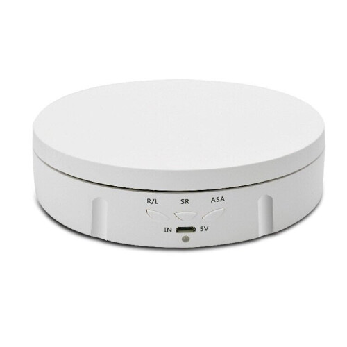 (Black mirror) 146mm Diameter Electric Display Stand Intelligent Remote Control Rotating Table Live Shooting And Automatic Disk 1