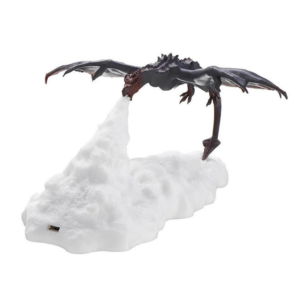 Fire Dragon Lamp Warm Night Light USB Rechargeable Home Decoration