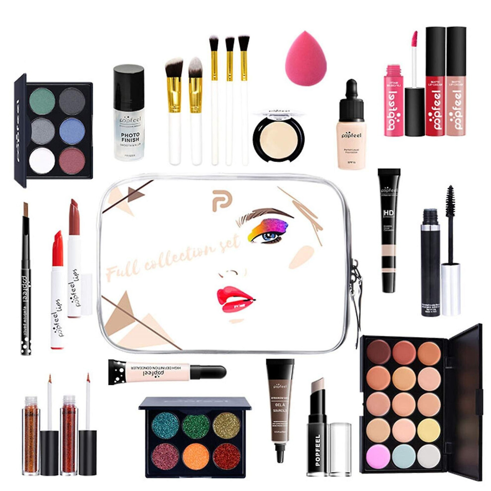 (B) Professional Cosmetics Makeup Set A Full Det Of Professional Makeup Tool Kits